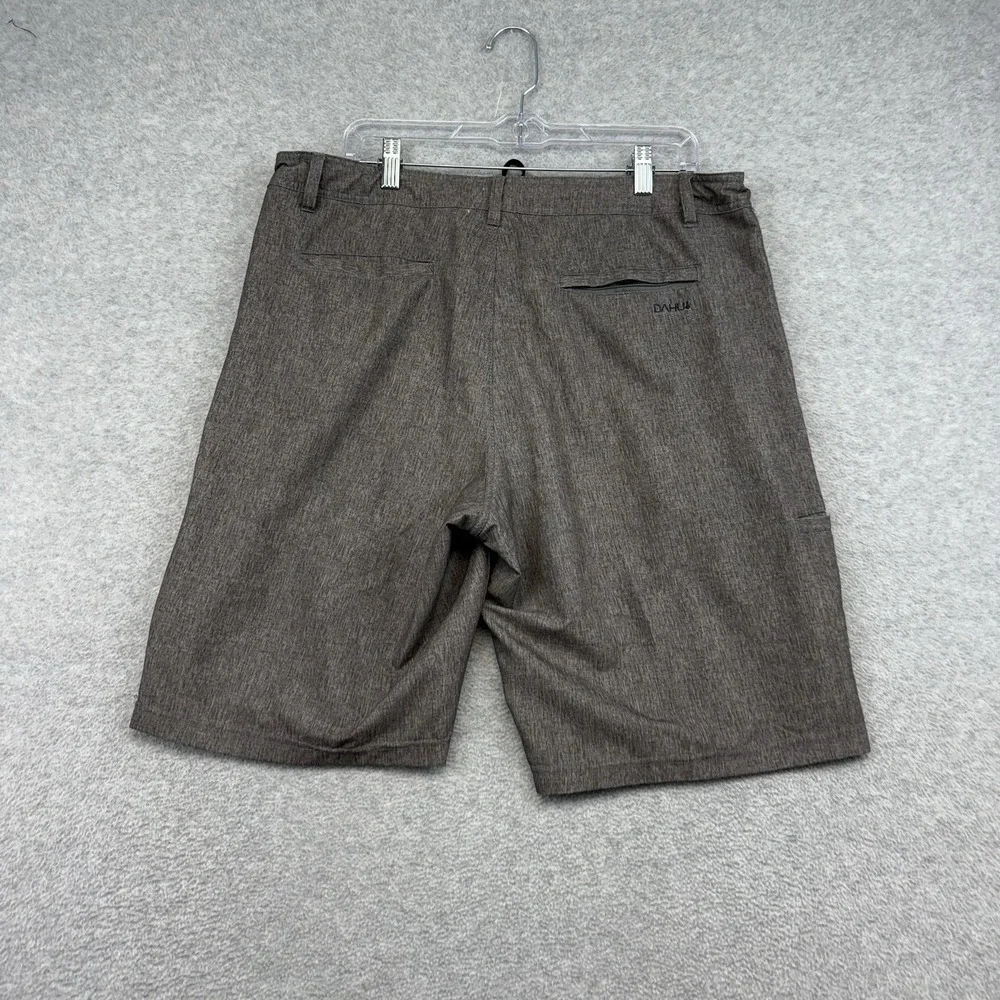 DaHui Mens Hybrid Shorts 36 Stretch Performance Quick Dry Gray Amphibian Summer‎